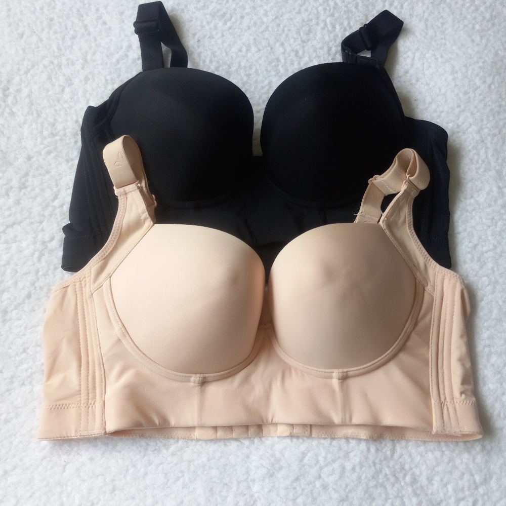 NWT Fashion Deep Cut Sculpting Uplift Full Support Set of 2 38C